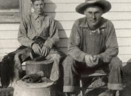 1923 Bill the buckeroo and brother Bob